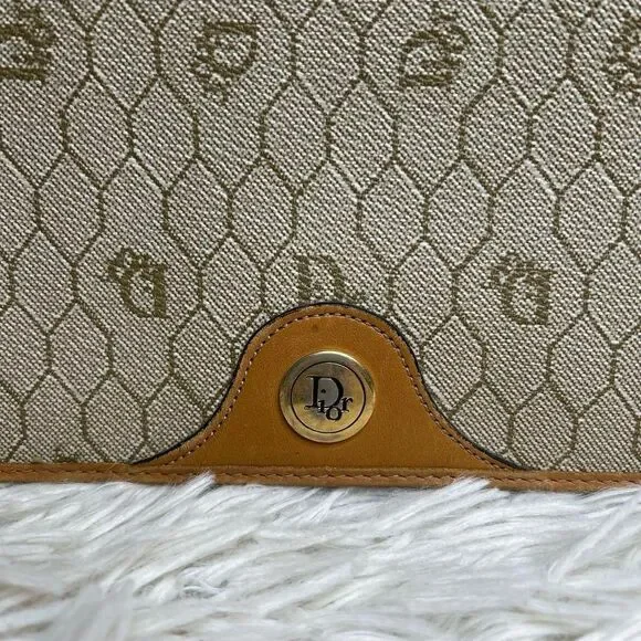 Christian Dior French Beige Vintage Trotter Bag - Picture 7 of 15